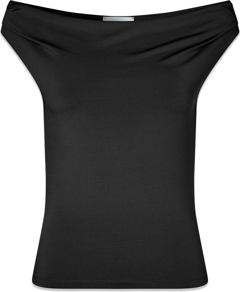 Modström Himamd Offshoulder Top Dam Toppar - Sort