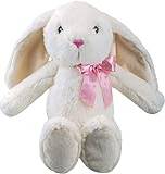PMS Sitting Floppy Pippin Rabbit 23cm White