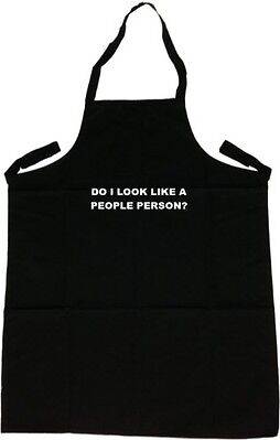 TeeTreeDesigns Do I Look Like A People Person Funny Apron