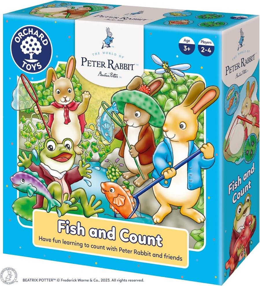 Orchard Toys Peter Rabbit Fish And Count