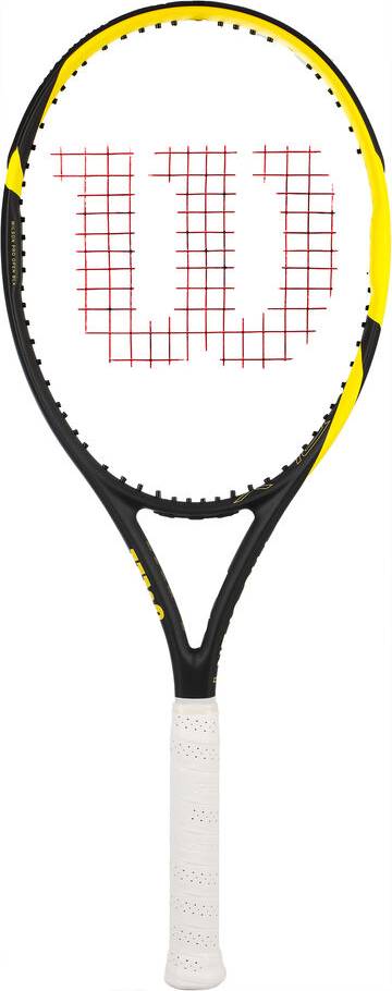 Wilson Pro Open Tour Racket Strung Black