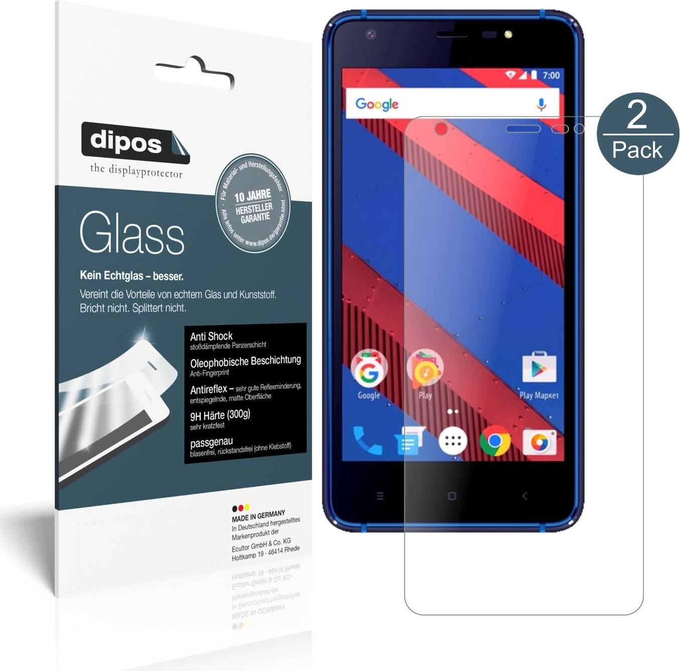 Dipos Screen Protector Vertex Impress Spring Matte 9H