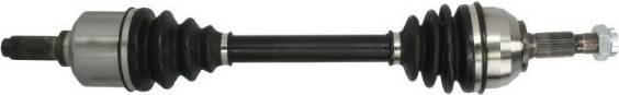 Pascal G2P076PC Drive Shaft Front Axle Left