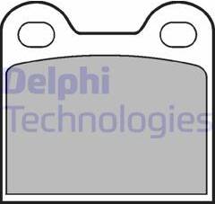 Delphi Brake Pad Set LP21
