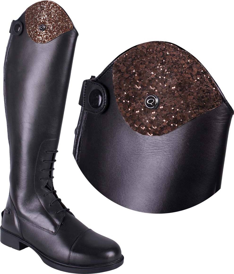 QHP Exchangeable Top To Romy Ridestøvle - Sparkle Cacao