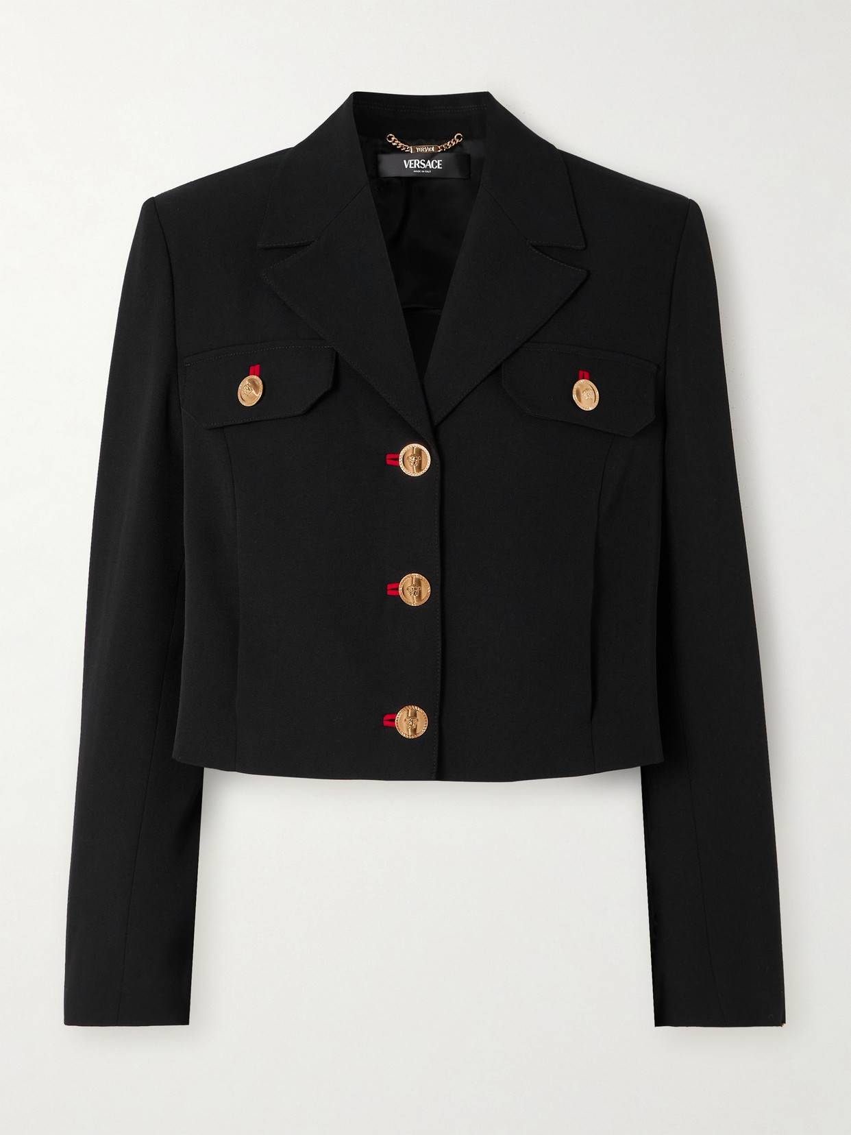 Versace Short Wool Jacket