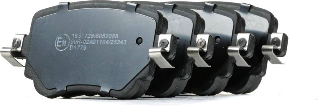 Ridex Brake Pad Set Rear Axle