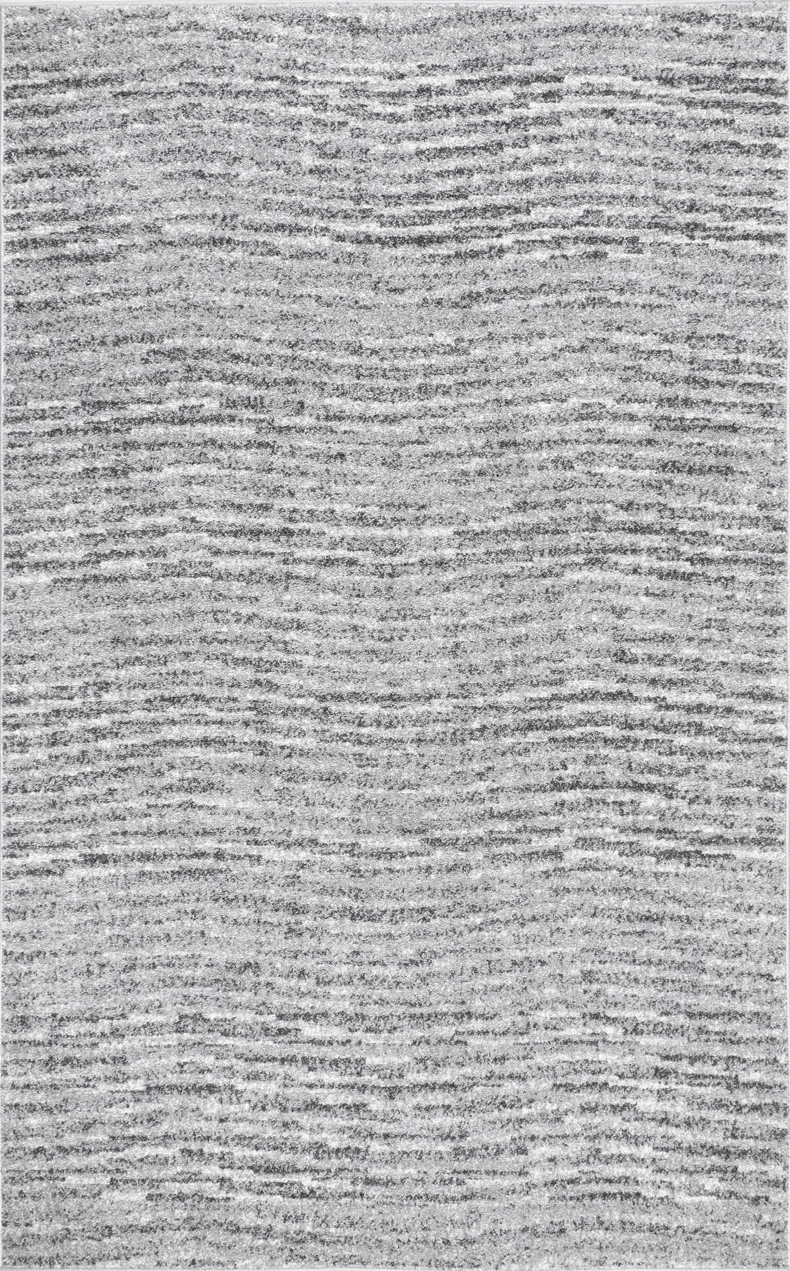 Rugs Usa Ripple Waves 6' Rug Gray