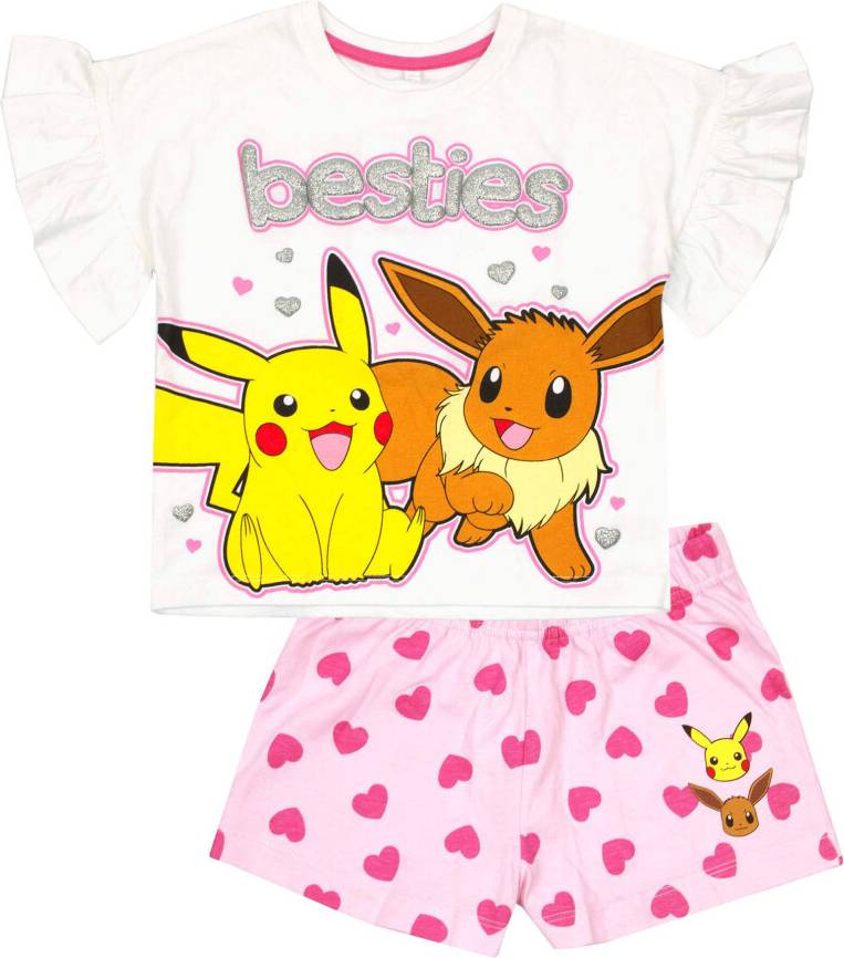 Pokémon Besties Frill Short Pyjama Set