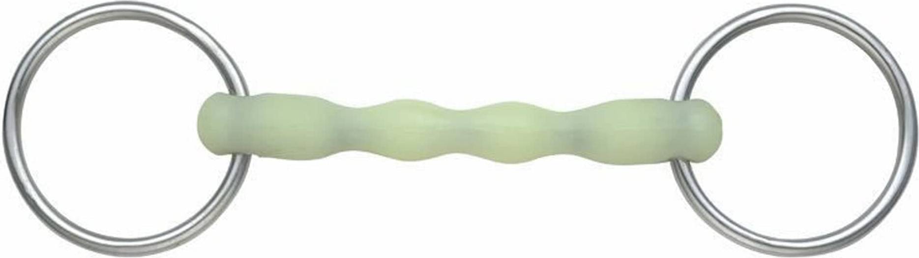 Equikind Ripple Loose Ring Snaffle - 4.5"