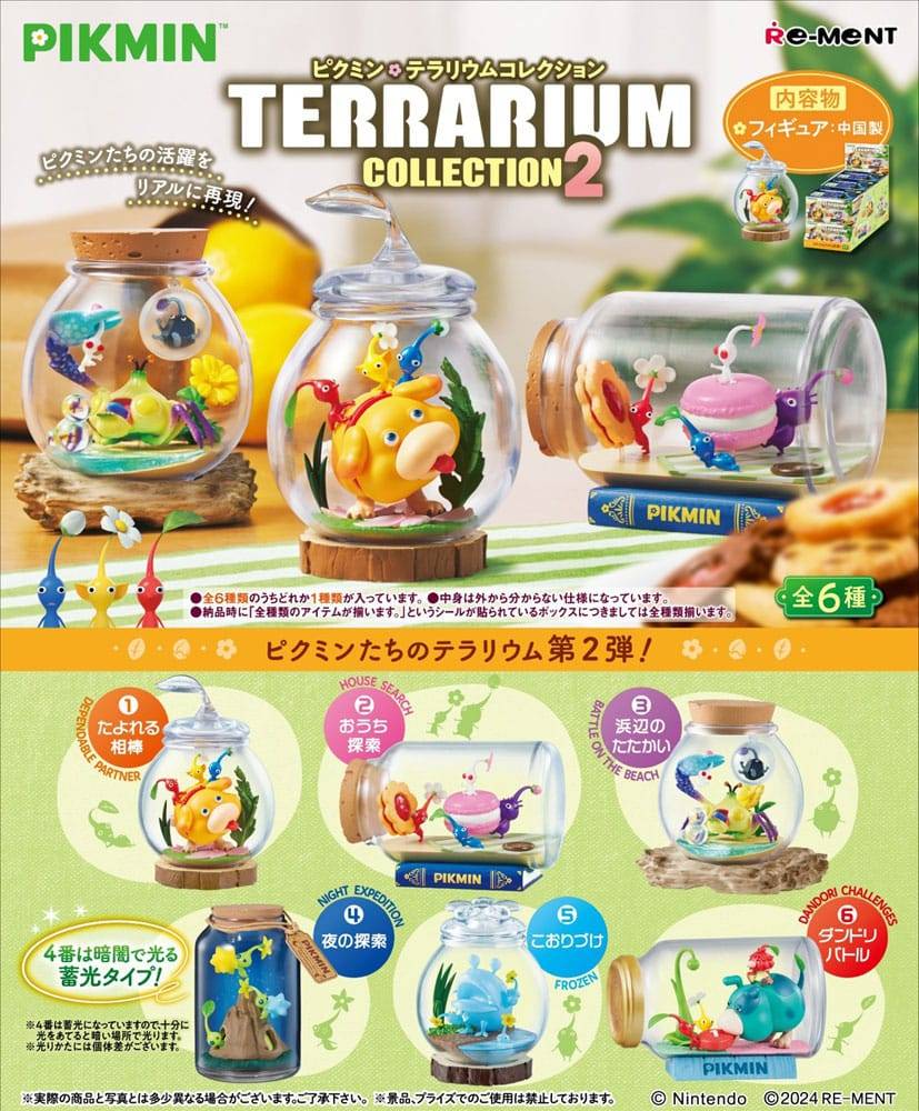 Terrarium Pikmin Terrarium Collection 2 Box Set