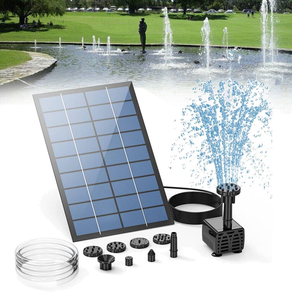 Solar powered pond pump XHSC Solar Water Pond Pump Powered Panel Kit