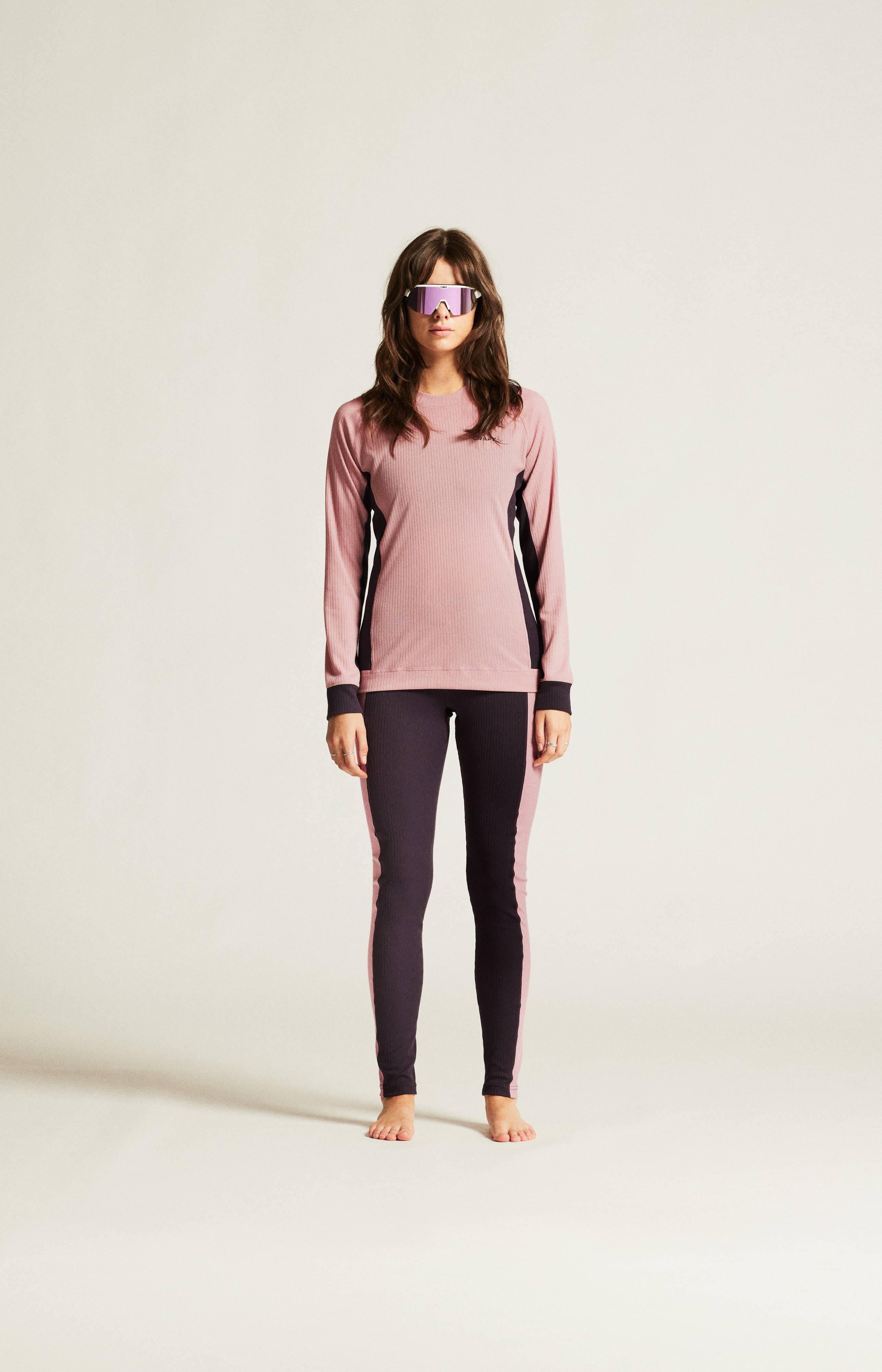 Craft Underställ Core Dry Baselayer Set W Rosa