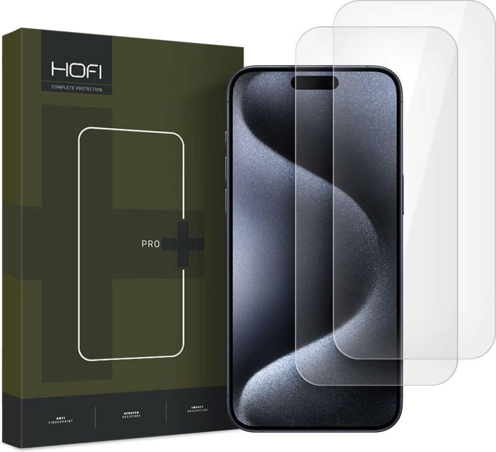 TechProtection GlassiPhone 16 Pro Screenprotector 2 Pack