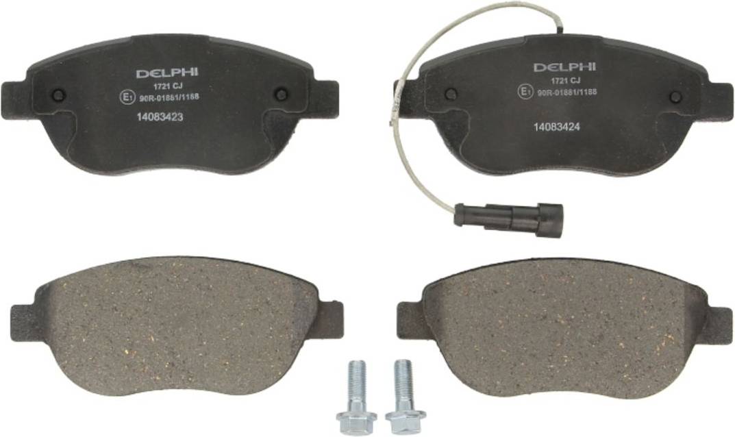 Delphi Brake Pad Set LP1721