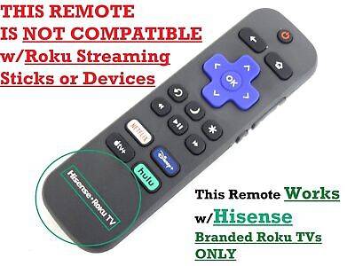 Hisense Roku TV Remote Control Hu-Rcrus-23