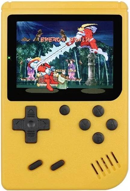 Flemye Retro Handheld Game Console, 3.0-Inch Colour Display, 8-Bit, 500 Built-In Games