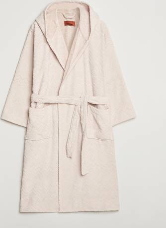 Missoni Home Chalk Bath Robe - Beige