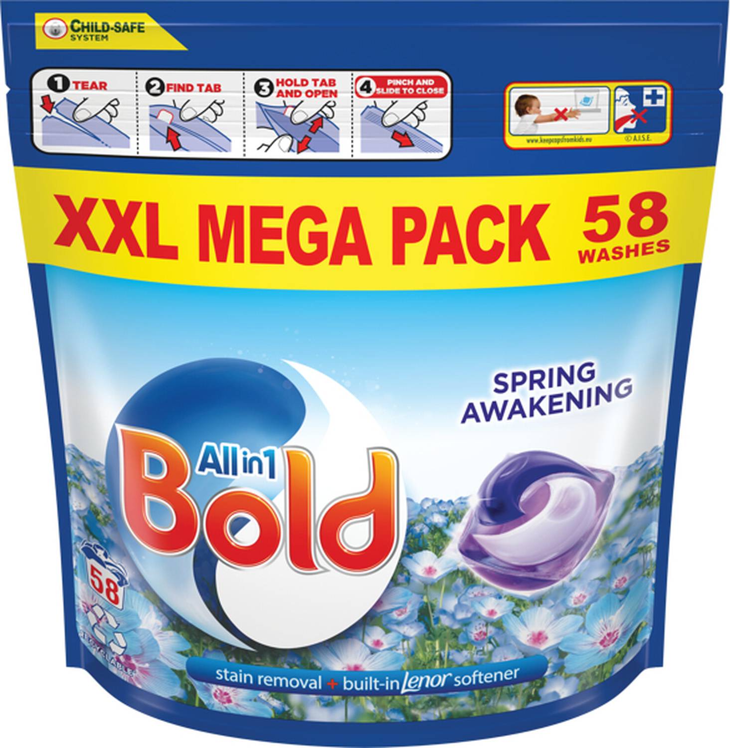 All In 1 Laundry Pods - Spring Awakening / 58