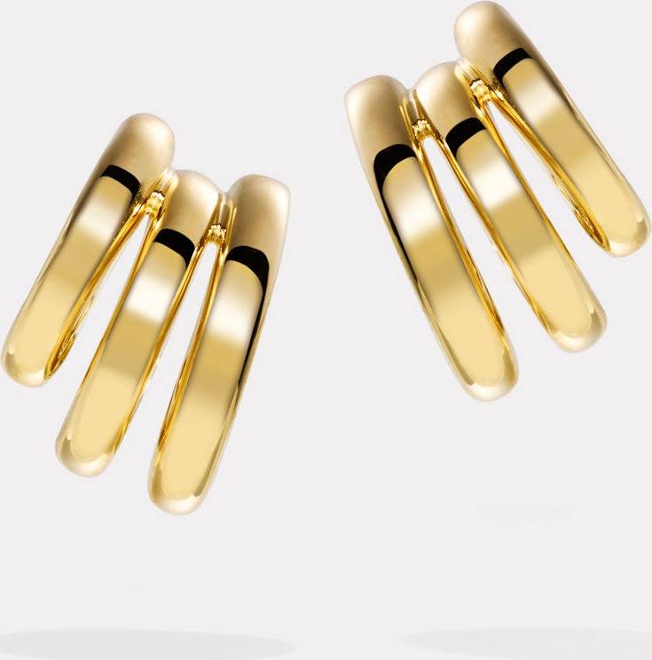 By Pariah Classic Gold Earring Stack