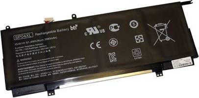 BTI Origin Storage Ricambio 4 Celle Batteria Notebook