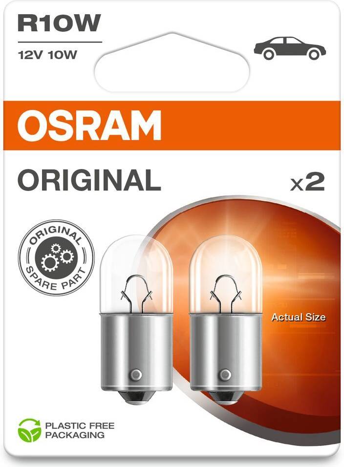 Osram 12V R10W 2 pcs