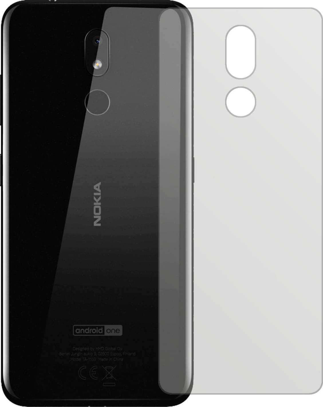 Dipos 5x Screen Protector Nokia 3.2 Back Matte