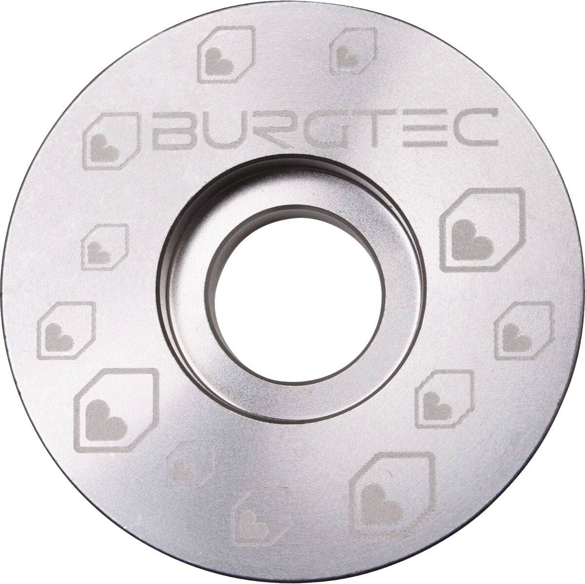 Burgtec Top Cap - Rhodium Silver