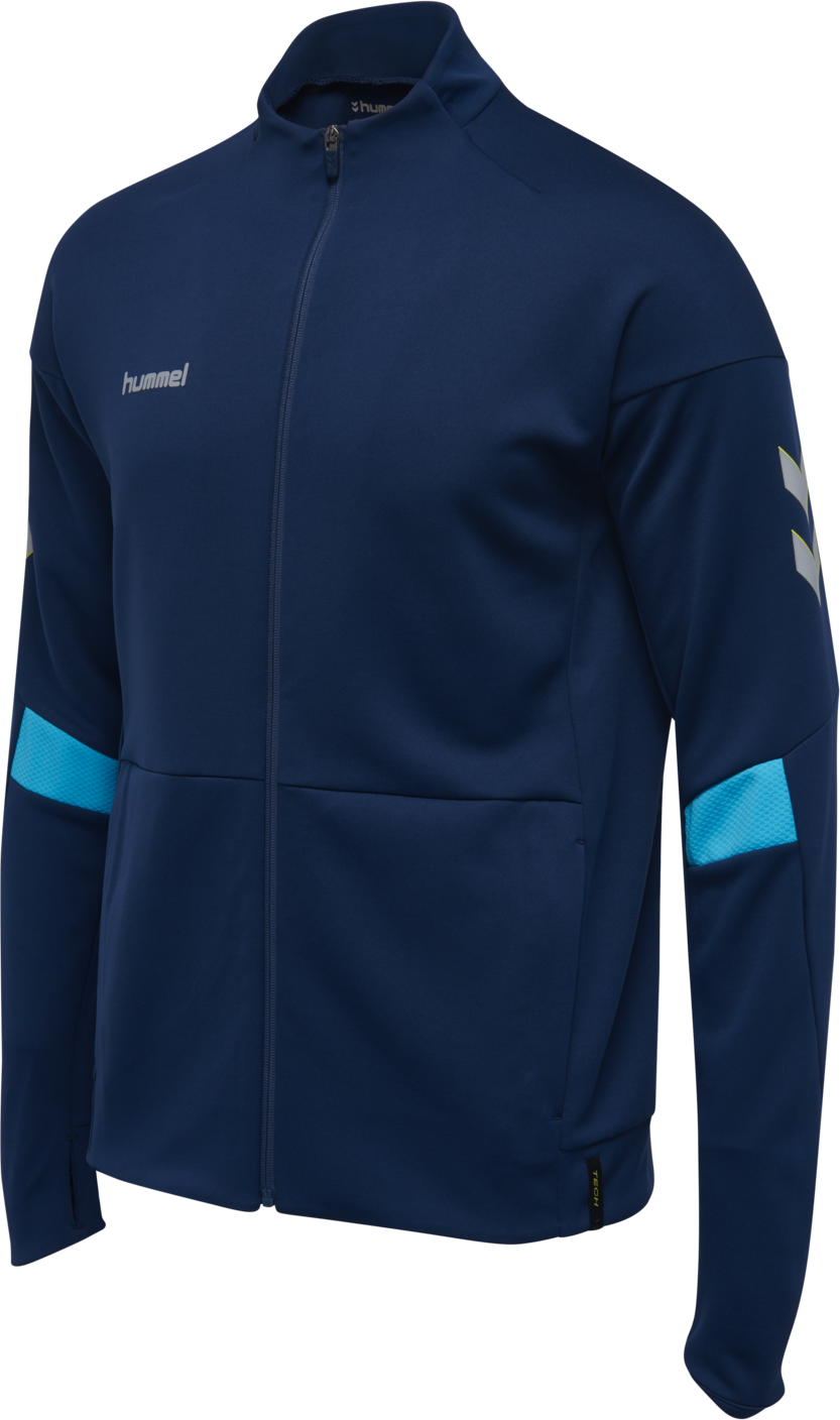Hummel Tech Move Poly Zip Jacket True Red