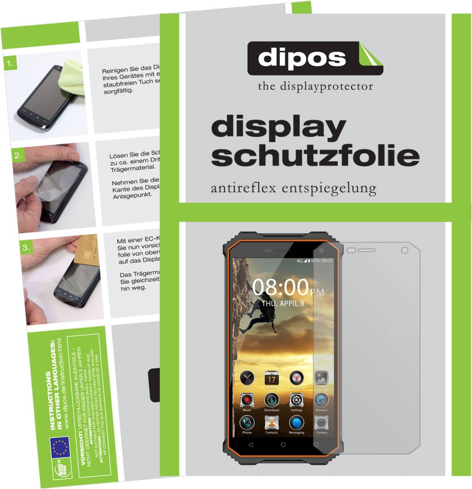 Dipos 6x Screen Protector PhoneMax Rockey 2