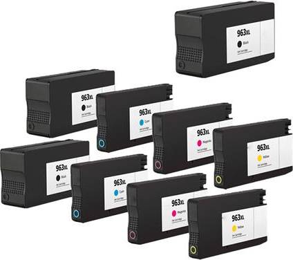 999inks OfficeJet Pro 9010 Printer Ink Cartridges -3JA30AE Multipack