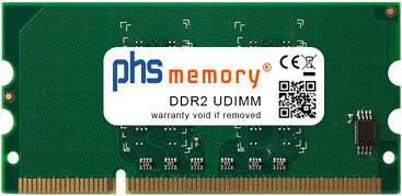 PHS-memory 256MB DDR2 UDIMM 667MHz RAM