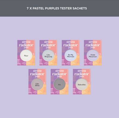 Rust-Oleum Matt Radiator Paint Tester Samples - 10 ml Radiator Paint