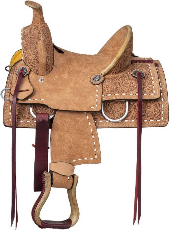 Royal king saddle Royal King Kirby Roughout Roper Saddle
