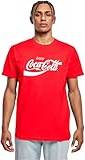 Merchcode Coca Cola Logo Tee - Rød/Hvid
