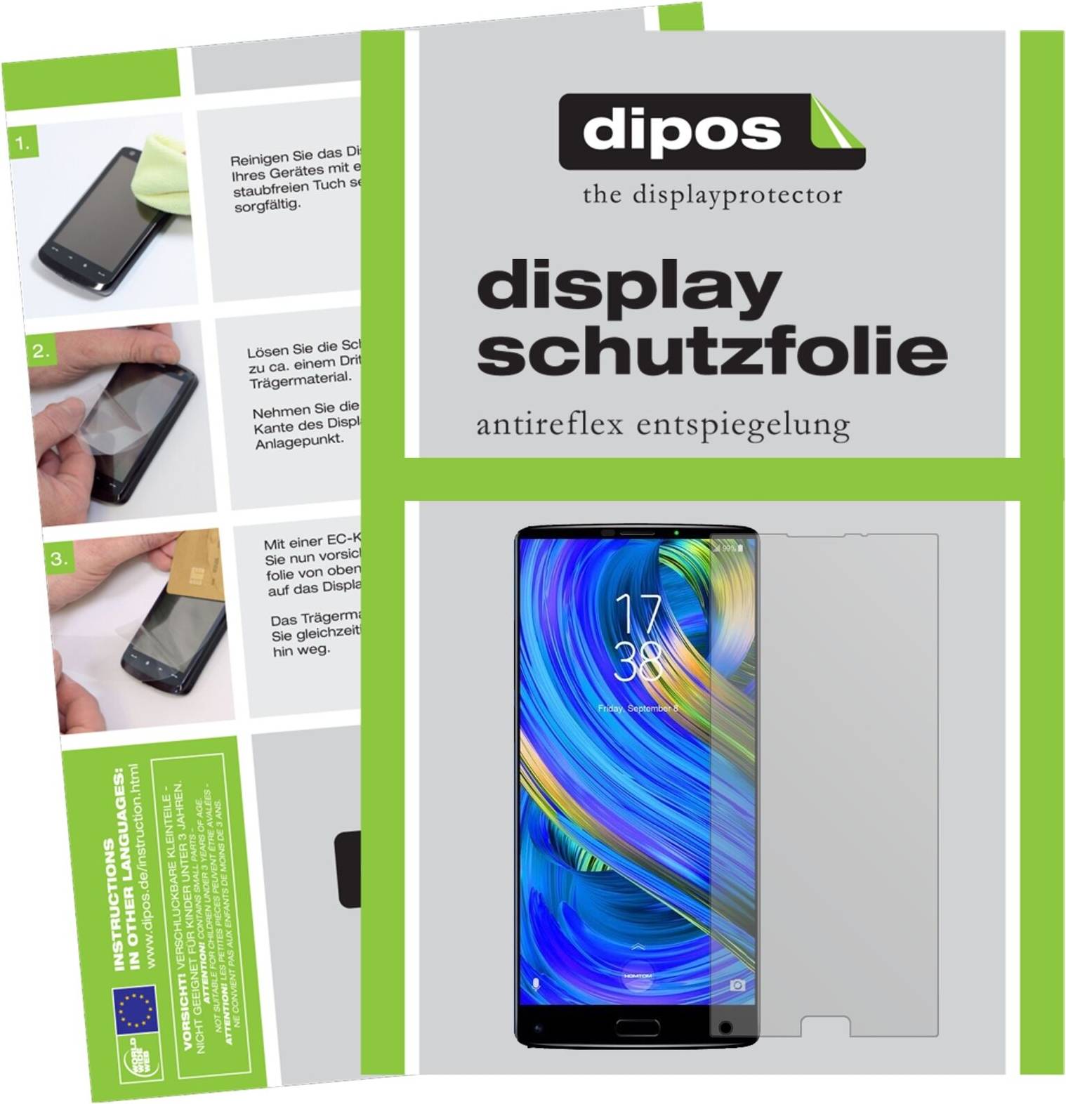 Dipos 6x Screen Protector HomTom S9 Plus