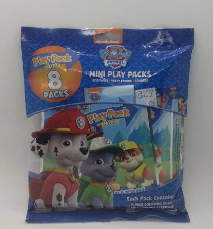 8 pack mini play pack Multicolor