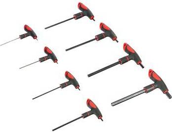 Timco T-Handle Set 8 pcs Hex Key