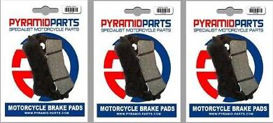 Honda cbf1000 Pyramid Front & Rear Brake Pads For Honda CBF1000 06-16