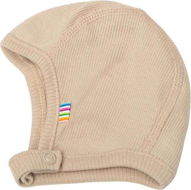 Joha Babyhjelm Rib Beige