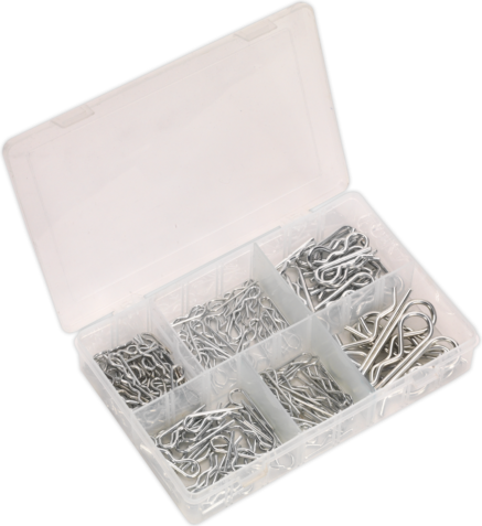 Sealey R-clip assortment 150pc