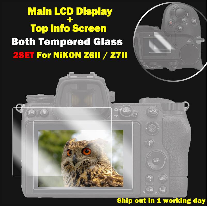 Maxpower Z6II Z7II Tempered Camera Protector 2 Set