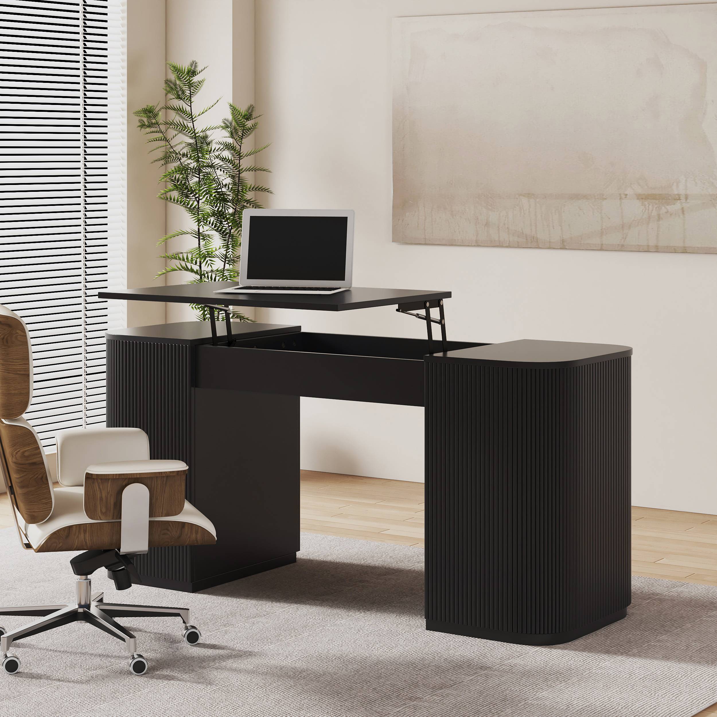 Standing desk Homary Standing Computer 1500mm Writing Desk