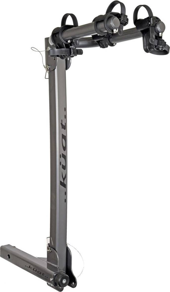 Beta 2.0 Bike Rack Gray Metallic, 2in