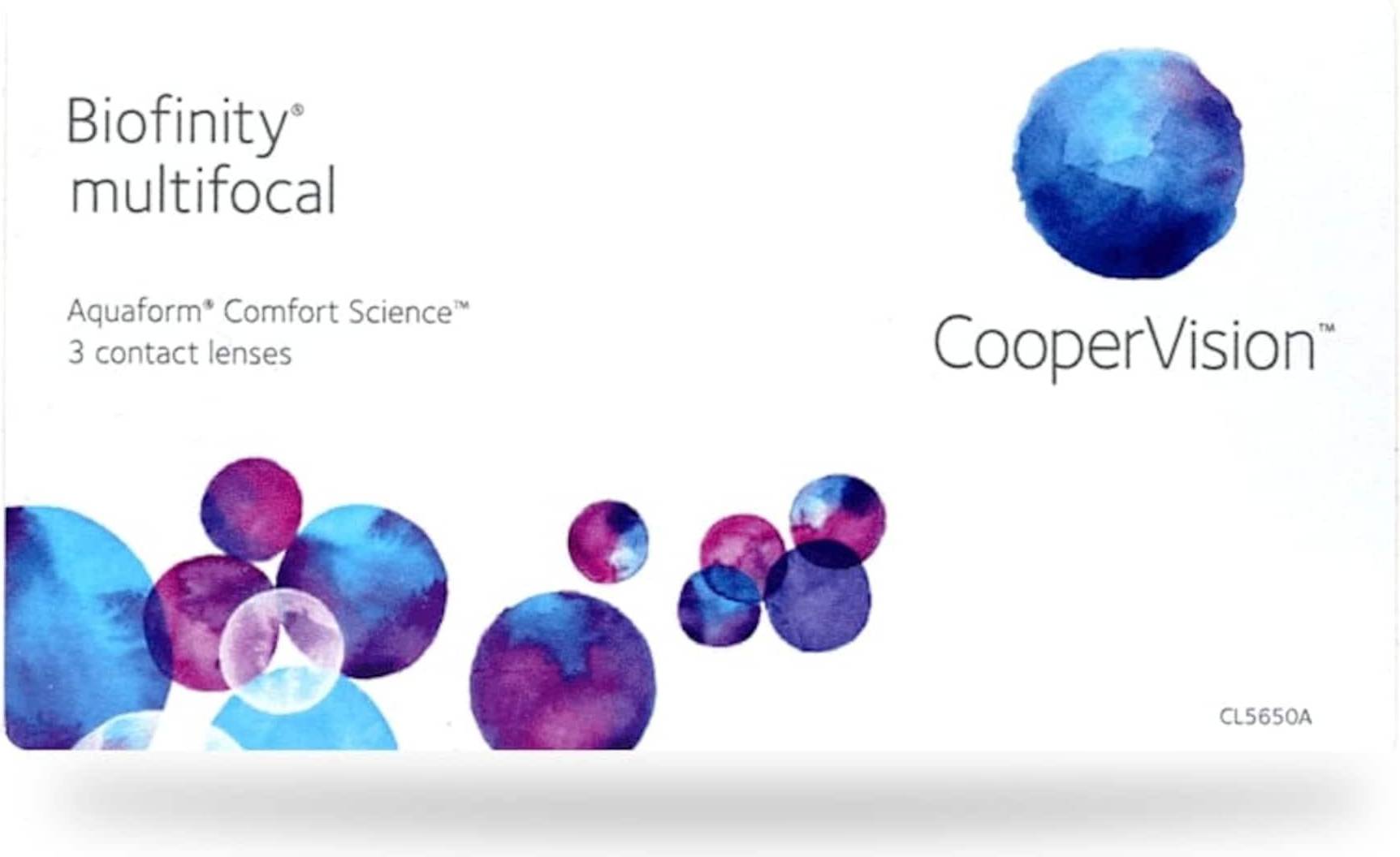 CooperVision Biofinity Multifocal 3 Lenses