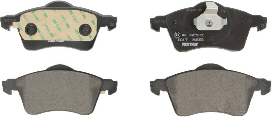 Textar Brake Pad Set 2188302