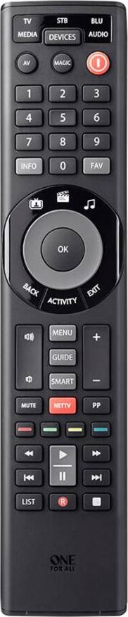 One for all Smart Control 5 Universal TV Remote Control