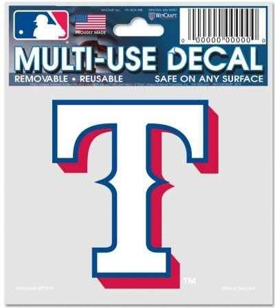 MLB Texas Rangers Multi-Use Decal