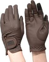 Everyday Touch Screen Compatible Riding Gloves - Brown