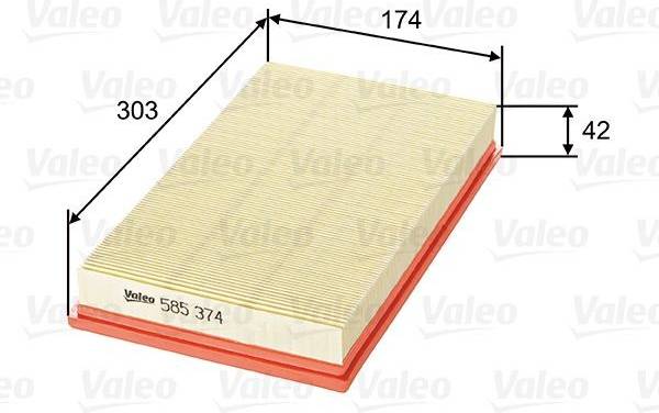 Valeo Air Filter Insert